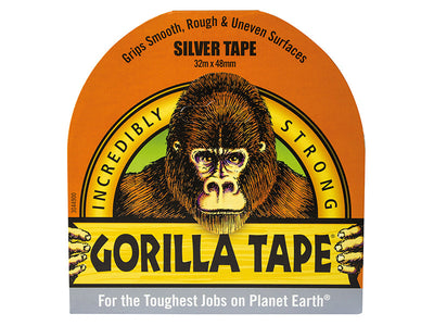 Gorilla Glue Gorilla Tape® 48mm x 32m Silver – – Now available at MTN Shop UK.