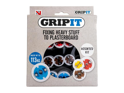 Gripit Plasterboard Fixings Assorted Kit, 32 Piece – – Now available at MTN Shop UK.