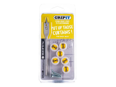 Gripit Curtain Kit, Clam Pack – – Now available at MTN Shop UK.