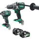 HiKOKI KC18DPLJAZ Twin Pack 18V 2 x Multi Volt Li-ion