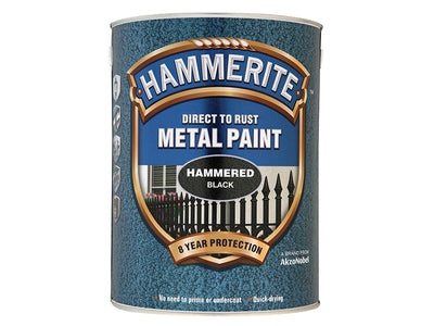 Hammerite Direct to Rust Hammered Finish Metal Paint Black 2.5 Litre – – Now available at MTN Shop UK.