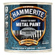 Hammerite  Direct to Rust Hammered Finish Metal Paint Silver 250ml