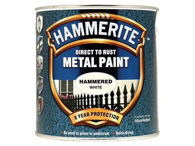 Hammerite Direct to Rust Hammered Finish Metal Paint White 2.5 Litre – – Now available at MTN Shop UK.
