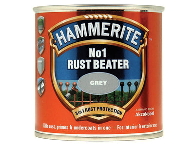 Hammerite No.1 Rust Beater Paint Grey 250ml – – Now available at MTN Shop UK.