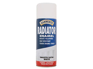 Hammerite Radiator Enamel Aerosol Satin White 400ml – – Now available at MTN Shop UK.