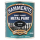 Hammerite  Direct to Rust Satin Finish Metal Paint Black 750ml