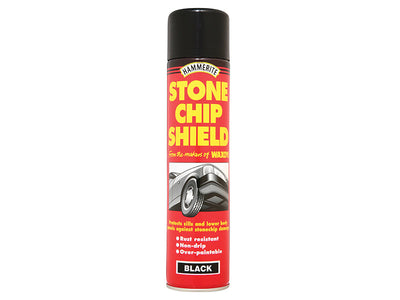 Hammerite Stonechip Shield Black Aerosol 600ml – – Now available at MTN Shop UK.
