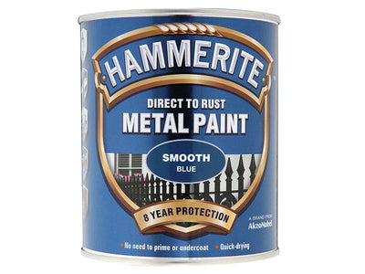 Hammerite Direct to Rust Smooth Finish Metal Paint Blue 750ml – – Now available at MTN Shop UK.
