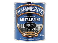 Hammerite Direct to Rust Smooth Finish Metal Paint Black 750ml – – Now available at MTN Shop UK.