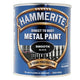 Hammerite  Direct to Rust Smooth Finish Metal Paint Black 750ml