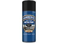 Hammerite Direct to Rust Smooth Finish Aerosol Black 400ml – – Now available at MTN Shop UK.