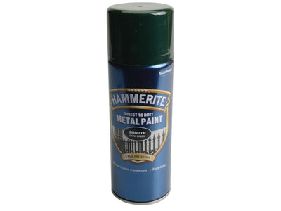 Hammerite Direct to Rust Smooth Finish Aerosol Dark Green 400ml – – Now available at MTN Shop UK.