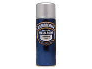 Hammerite Direct to Rust Smooth Finish Aerosol Silver 400ml – – Now available at MTN Shop UK.
