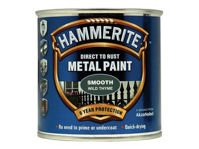 Hammerite Direct to Rust Smooth Finish Metal Paint Wild Thyme 250ml – – Now available at MTN Shop UK.