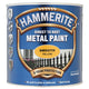 Hammerite  Direct to Rust Smooth Finish Metal Paint Yellow 2.5 Litre