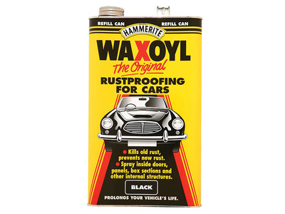 Hammerite Waxoyl Refill Can Black 5 Litre – – Now available at MTN Shop UK.