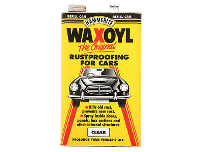 Hammerite Waxoyl Refill Can Clear 5 Litre – – Now available at MTN Shop UK.