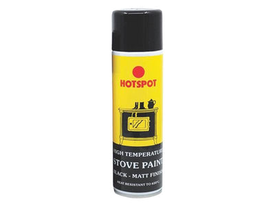 Hotspot Spray Stove Paint Matt Black 250ml – – Now available at MTN Shop UK.
