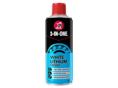3-IN-ONE® 3-IN-ONE White Lithium Spray Grease 400ml – – Now available at MTN Shop UK.