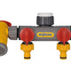 Hozelock 2250 Flowmax 3-Way Tap Connector 1/2 - 1in BSP