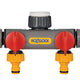 Hozelock 2252 2-Way Tap Connector 1/2 - 1in BSP
