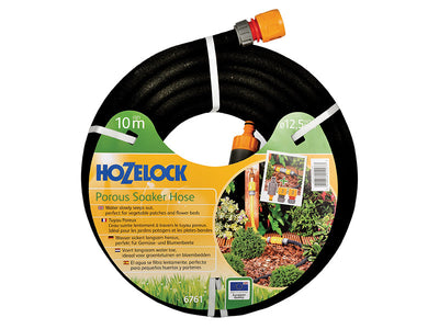 Hozelock 6761 Porous Soaker Hose 10m 12.5mm (1/2in) Diameter – – Now available at MTN Shop UK.