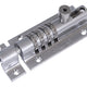 Squire CombiBolt 4 Re-Codable Locking Bolt Chrome 120mm