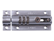 Squire CombiBolt 3 Re-Codable Locking Bolt Chrome 92mm – – Now available at MTN Shop UK.