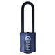 Squire CP40/2.5 Combination Padlock 4-Wheel 40mm Extra Long Shackle 63mm