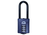 Squire CP50/2.5 Combination Padlock 4-Wheel 50mm Extra Long Shackle 63.5mm – – Now available at MTN Shop UK.