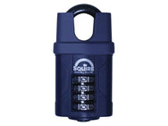 Squire CP50CS Combination Padlock 4-Wheel Closed Shackle 50mm – – Now available at MTN Shop UK.
