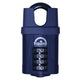 Squire CP50CS Combination Padlock 4-Wheel Closed Shackle 50mm