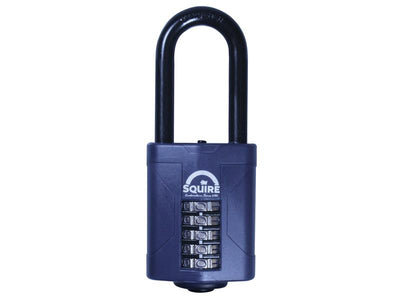 Squire CP60/2.5 Combination Padlock 5-Wheel 60mm Extra Long Shackle 63mm – – Now available at MTN Shop UK.