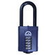 Squire CP60/2.5 Combination Padlock 5-Wheel 60mm Extra Long Shackle 63mm