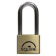 Squire LN5/2.5 Lion Brass Padlock 5-Pin 50mm - 65mm Long Shackle