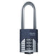 Squire Vulcan Long Boron Shackle Combination Padlock 50mm