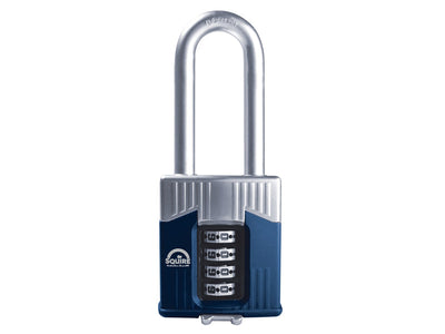 Squire Warrior High-Security Long Shackle Combination Padlock 55mm – – Now available at MTN Shop UK.