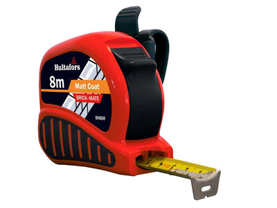 Hultafors BM8M Brick-Mate Pocket Tape 8m (Width 25mm) (Metric only) – – Now available at MTN Shop UK.