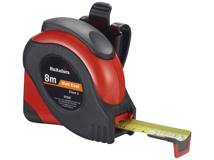 Hultafors  BT8M Big T Pocket Tape 8m (Width 25mm) (Metric only)