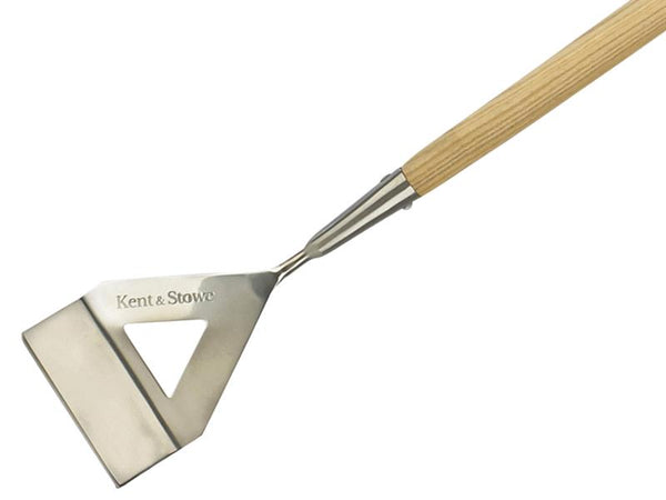 Kent & Stowe Stainless Steel Long Handled Dutch Hoe, FSC® – – Now available at MTN Shop UK.