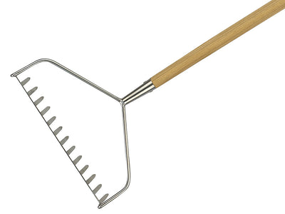 Kent & Stowe Stainless Steel Long Handled Soil Rake, FSC® – – Now available at MTN Shop UK.