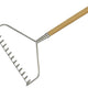 Kent & Stowe Stainless Steel Long Handled Soil Rake, FSC®