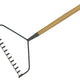 Kent & Stowe Carbon Steel Long Handled Soil Rake, FSC®