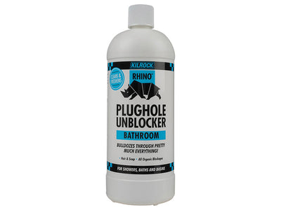 Kilrock Rhino Bathroom Heavy-Duty Drain Unblocker 1 litre – – Now available at MTN Shop UK.