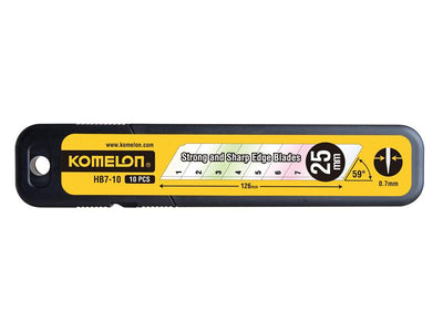 Komelon Snap-Off Blades 25mm (Pack 10) – – Now available at MTN Shop UK.