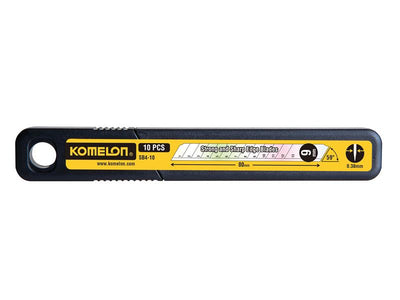 Komelon Snap-Off Blades 9mm (Pack 10) – – Now available at MTN Shop UK.