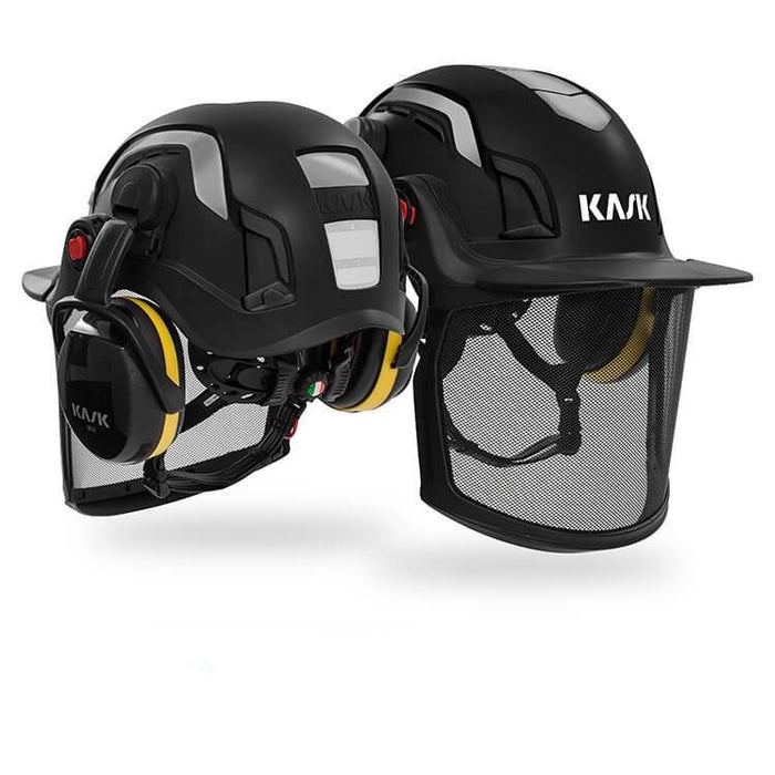 KASK Zenith Safety Helmet with Visor & Ear Defenders PL