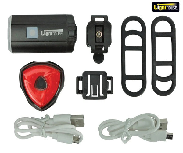 Rechargeable LED Bike Light Set - imagen 8