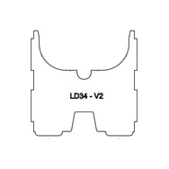MTN BOX®: Spektrum Series LG Insert Package - Double CM Lodestar V2 & 2 Storage – MTN BOX: Spektrum Series LG insert package for two CM Classic Large Frame Lodestars. Also provides two storage compartments for hoist chain, chain bags, & more. – Now available at MTN Shop UK. - imagen 3