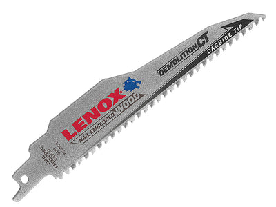 LENOX 656RCT DEMOLITION CT™ Reciprocating Saw Blade 150mm 6 TPI – – Now available at MTN Shop UK.